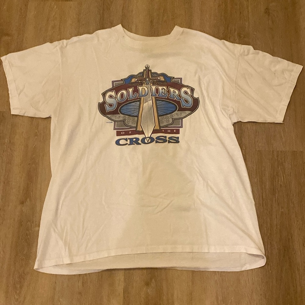 1997 “Soldiers of The Cross” T-shirt X-Large